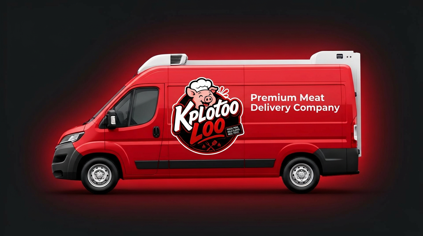 KplotooLoo refrigerated delivery van